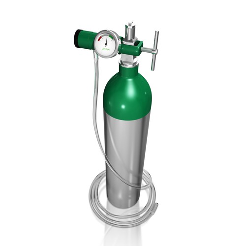 Medical Oxygen tank size D